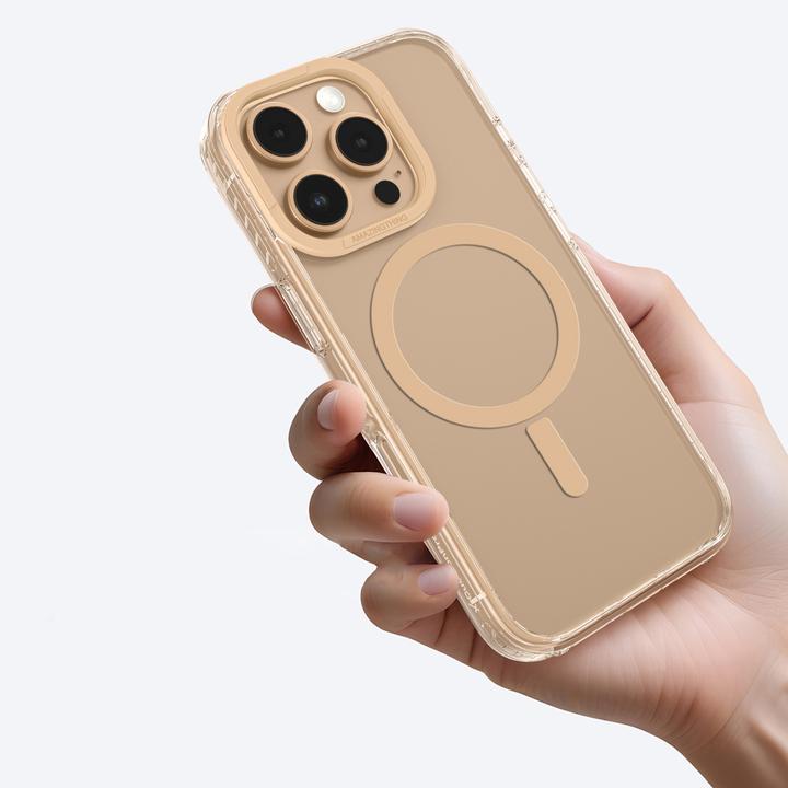 Image du produit Amazingthing Titan Pro Mag Case mit Magnetring für iPhone 16 Pro Max – Roségold (Apple iPhone 16 Pro Max)
