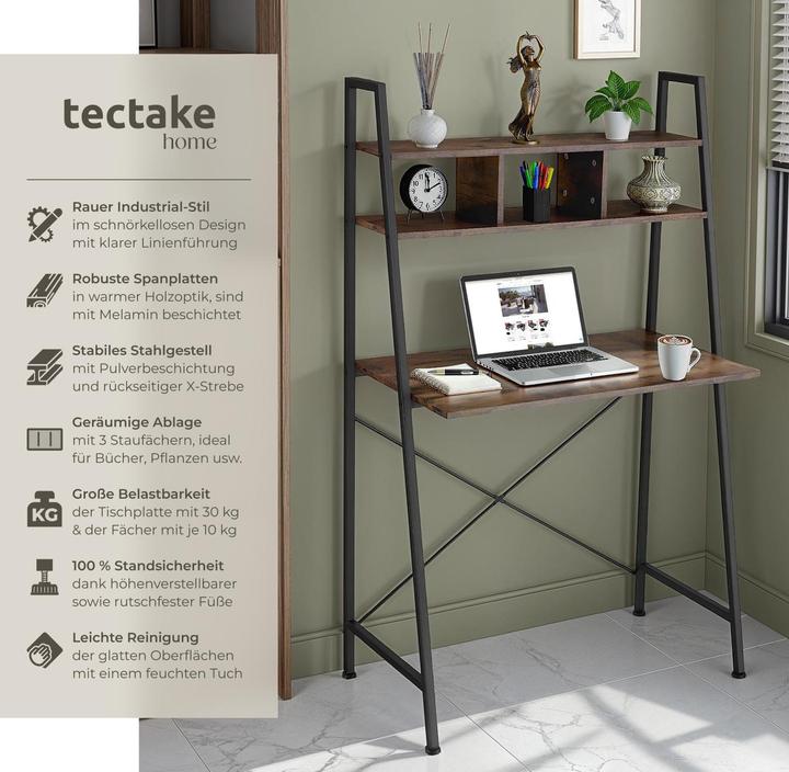 Produktbild tectake Exeter (85.5 x 46.5 x 140 cm)