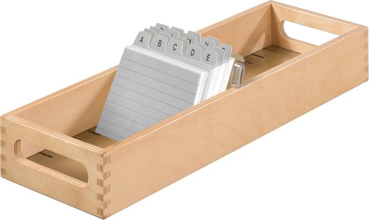 Produktbild Han Holz-Karteikasten (A7, Quer)