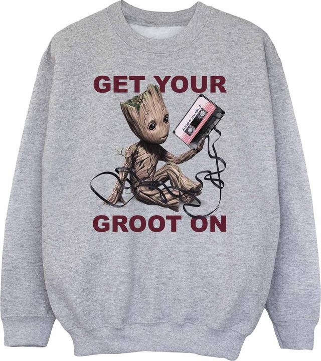 Produktbild Guardians Of The Galaxy Get Your Groot On Sweatshirt Jungen (140, 146)