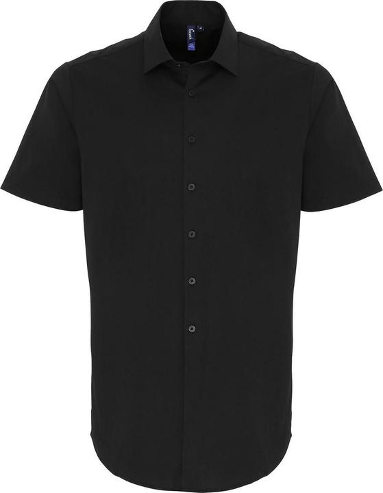 Produktbild Premier Popeline Stretch Hemd mit kurzen Ärmeln (4XL)