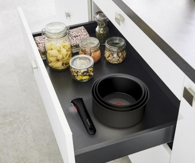 Image du produit Tefal Zestaw garnków Ingenio Ultimate L7649453 4cz (18 cm, Casserole, Aluminium)