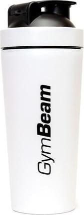 GymBeam Stainless Steel Shaker 750ml Protein Shaker White (0.75 l)