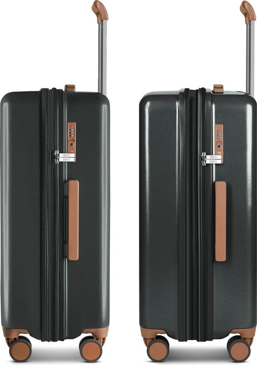 Actual product image Brics Ferrara 4-wheel trolley M 67 cm with expansion fold (72 l, M (50 - 90l))
