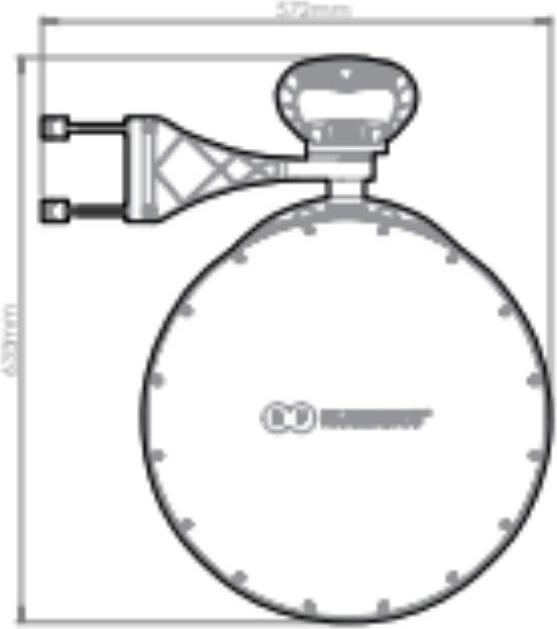 Produktbild RF-Elements UltraHorn TP 5-24 - 24 dBi - 11° - 11° - Hornantenne - IP55 - 160 km/h