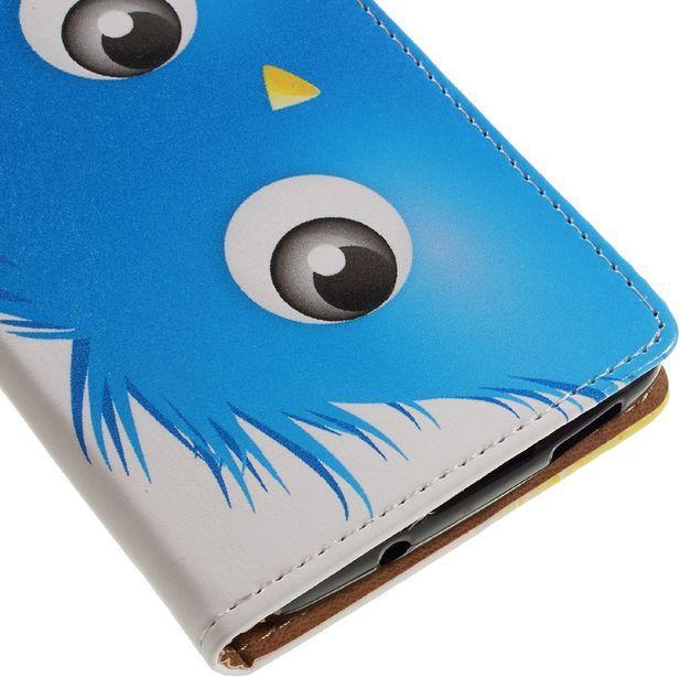 Image du produit MU Style Etui en cuir avec monstre bleu (DTEK60)