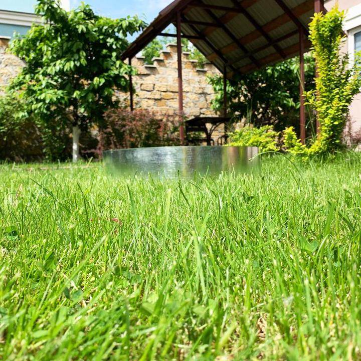Actual product image Green Split Lawn edging strip metal aluminium/zinc 10 m 15 m 15 cm or 20 cm or 25 cm (1500 cm)