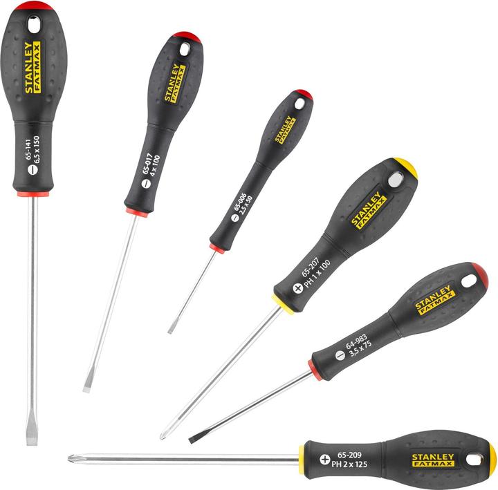 Produktbild Stanley Stan Schraubendreher-Set FatMax 7tlg. FMHT0-62627 (Schlitz)