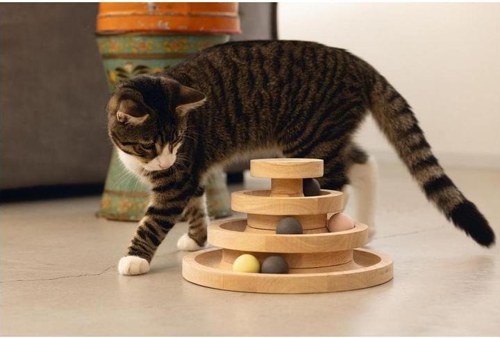 Actual product image Designed by Lotte Mia (Cat ball toy)