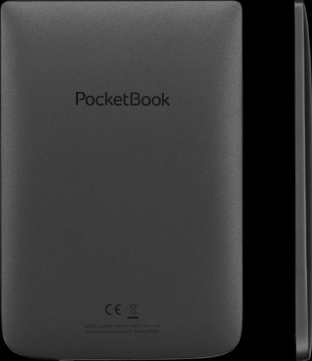 Immagine prodotto PocketBook Basic Lux 2 nero ossidiana nera (6", 8 GB, Obsidian Black)