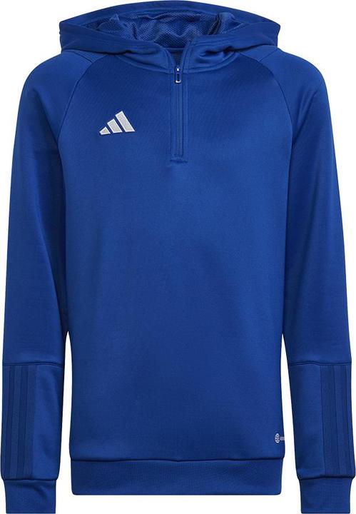 Immagine prodotto adidas Tiro 23 Competition Felpa con cappuccio 1/4 di zip da bambino (140)