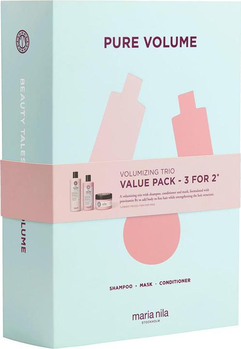 Immagine prodotto Maria Nila Cofanetto vacanze Pure Volume (Set per la cura dei capelli)