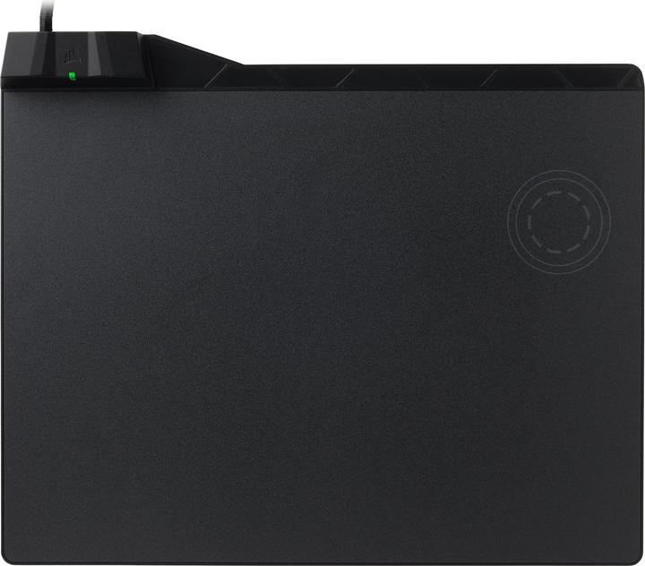 Actual product image Corsair MM1000 gaming mouse pad with wireless Qi charging zone (L)