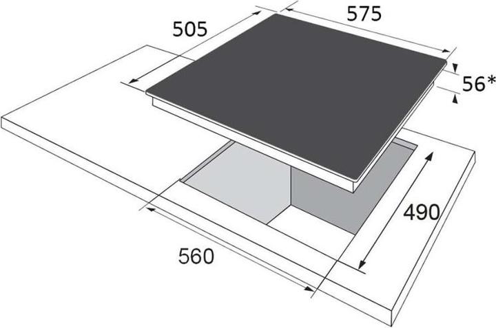 Produktbild Amica EB-Autark-Kochfeld