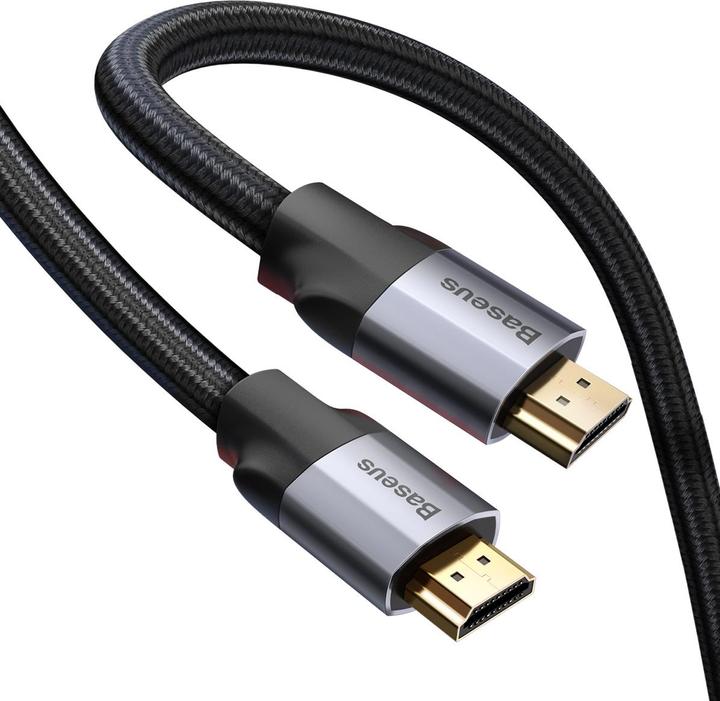 Produktbild Baseus Enjoyment Series 4KHD Male To 4KHD Male Adapter Cable 5m Dark gray (5 m, HDMI)