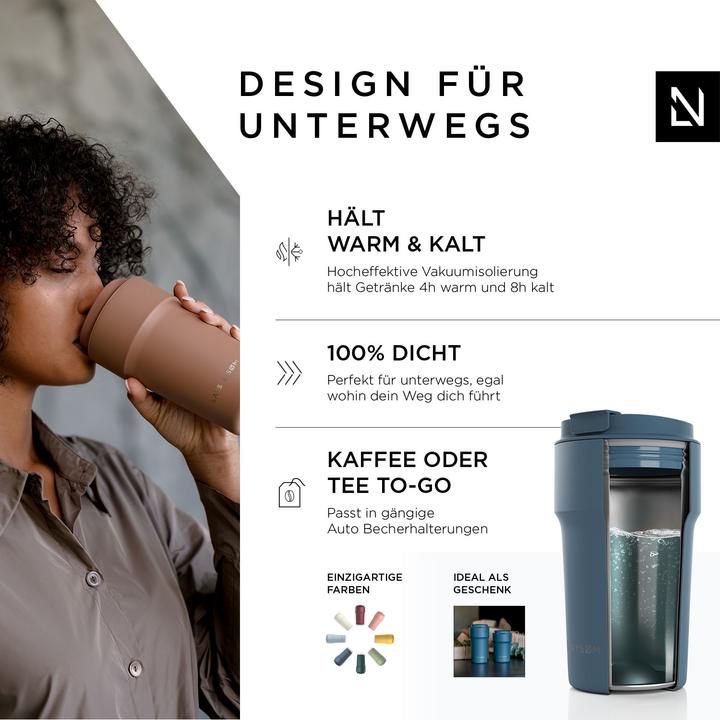Produktbild Lars Nysøm Edelstahl Thermobecher Bevaegelse (0.50 l)