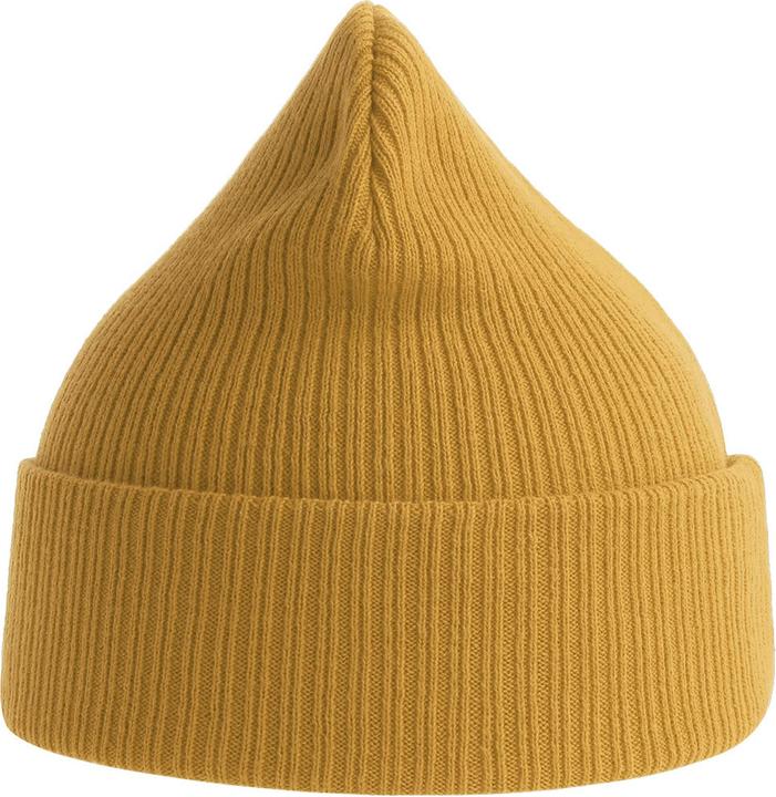 Image du produit Atlantis Bonnet en coton bio côtelé Nelson pour adulte (Taille unique)