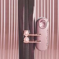 Actual product image Jet Lag new york suitcase pink x3 49l 65l 105l (49 l, Hand luggage (up to 50 litres))
