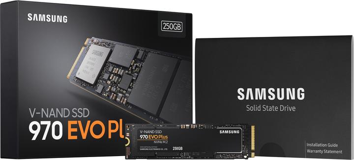 Produktbild Samsung 970 EVO Plus (250 GB, M.2 2280)