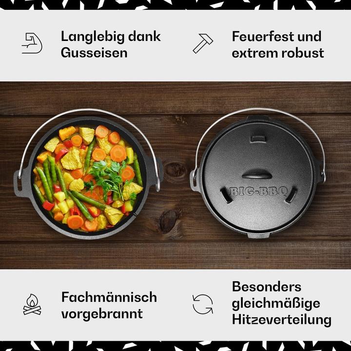 Produktbild ToCis Big BBQ Big BBQ Dutch Oven Set Guernsey