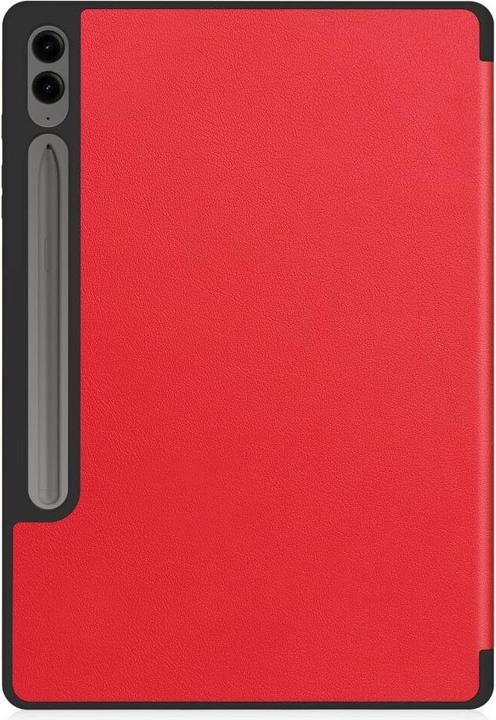 Produktbild Cover-Discount Galaxy Tab S9+ / S9 FE+ - Smart Case Silikon rot (Galaxy Tab S9+, Galaxy Tab S10+, Galaxy Tab S9 FE)