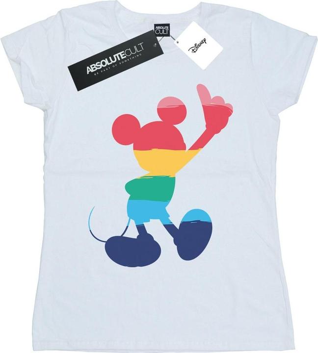 Disney Mickey Mouse Rainbow Pose TShirt (XXL)