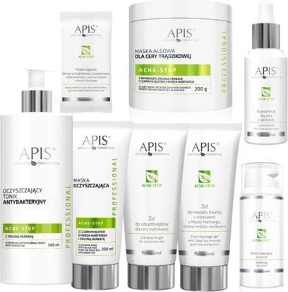 Apis Natural Cosmetics Apis Acne-Stop Tightening And Smoothing Masktringent And Smoothing Mask With White Clay And Zinc (200 ml)