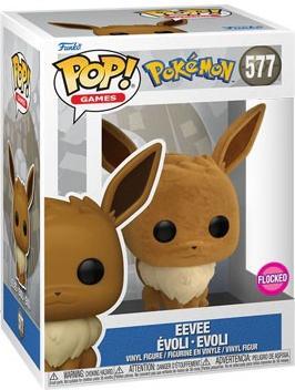 Actual product image Funko POP! Pokémon Évoli Exclusive Floquée