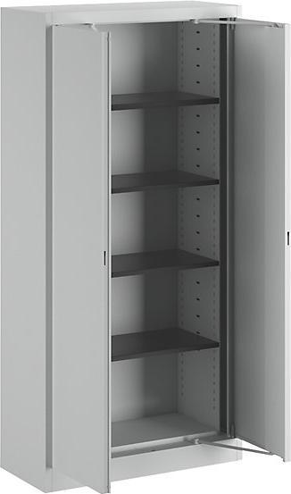 Produktbild Mauser Stahlschrank mit Einschwenktüren (95 x 42 x 195 cm)