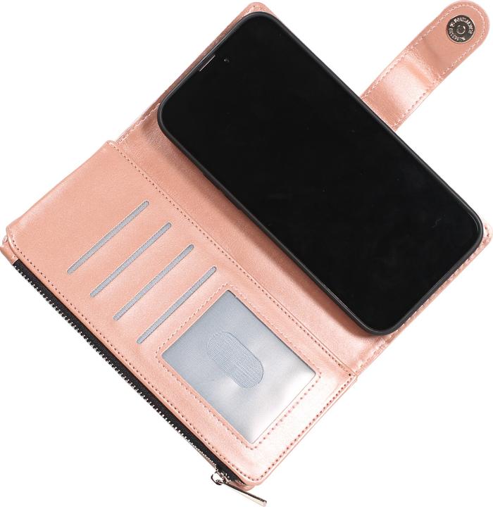 Actual product image PhoneLook Sleeve Wallet Case Luxurious and Sophisticated with Magnetic Closure & Coin and Card Compartment (Apple iPhone 15 Pro Max)