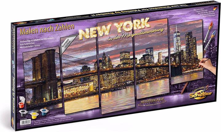 Produktbild Schipper Malen nach Zahlen - New York in der Morgendämmerung