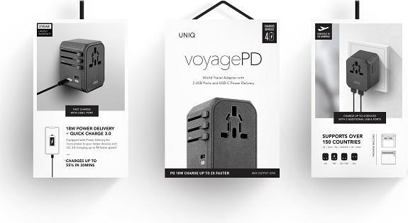 Image du produit Uniq VoyagePD Black Indoor