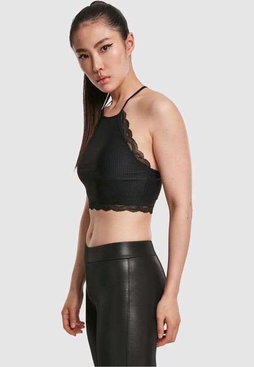 Actual product image Urban Classics Ladies Laces String Top (XS)