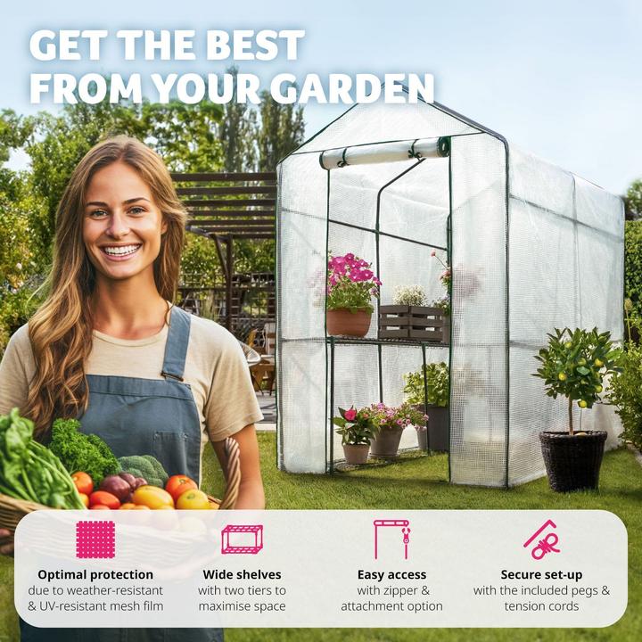 Actual product image tectake Greenhouse