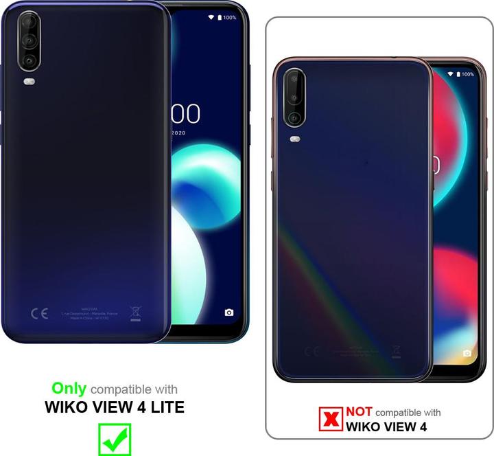 Image du produit Cadorabo Coque pour WIKO VIEW 4 LITE universel avec Clip (Wiko View 4 Lite)