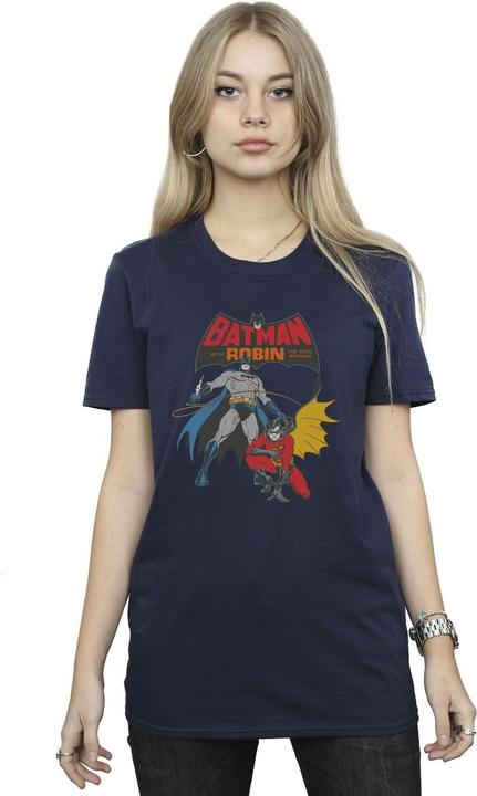 Produktbild Batman und Robin Baumwolle Boyfriend TShirt (XL)