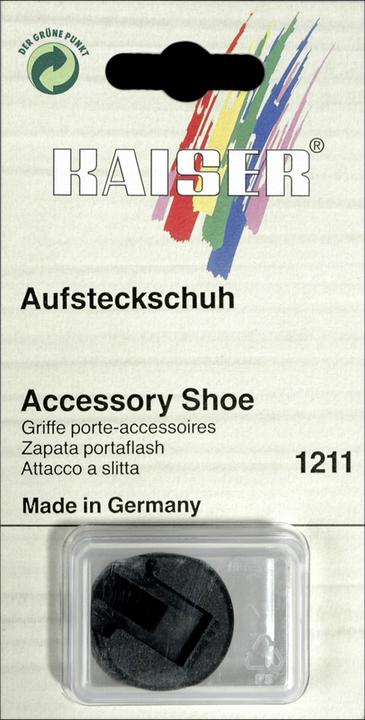 Actual product image Kaiser Fototechnik Slip-on shoe 1211 (Flash holder)