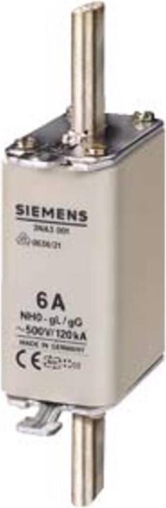 Image du produit Siemens Cartouche fusible HPC NH0 A gG Un AC Un DC (20 A)