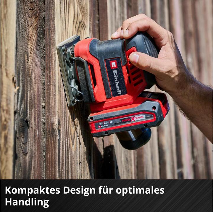 Productafbeelding Einhell TE-OIS 18/113 Li accu handschuurmachine - Solo (Vlakschuurmachine)