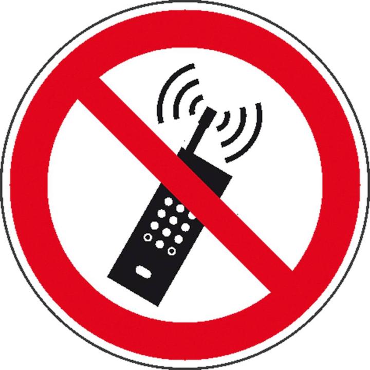 Immagine prodotto SafetyMarking Cartello di divieto Vietato l'uso di telefoni cellulari accesi