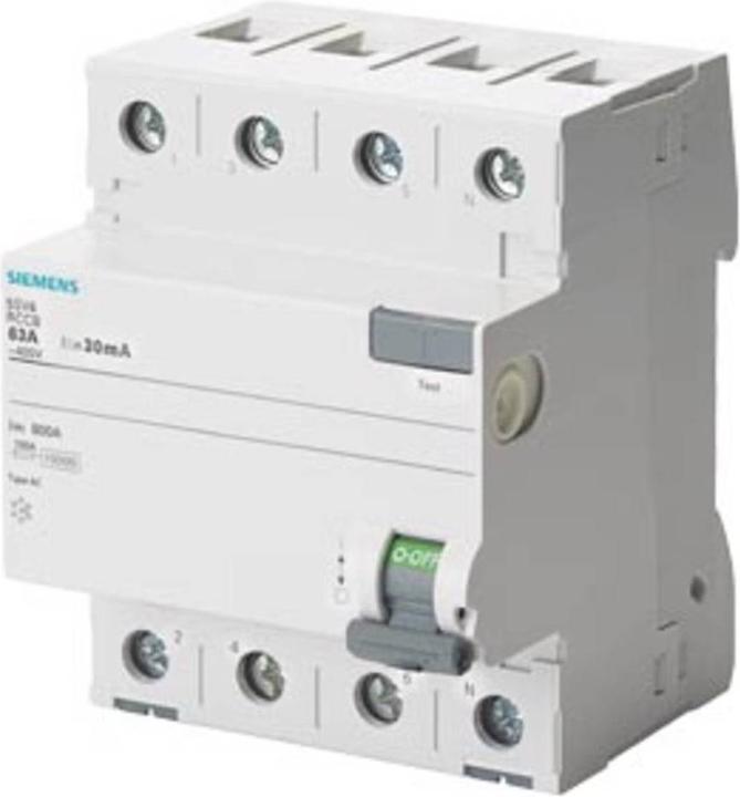 Produktbild Siemens FISchutzschalter Typ AC A 00 mA Un AC