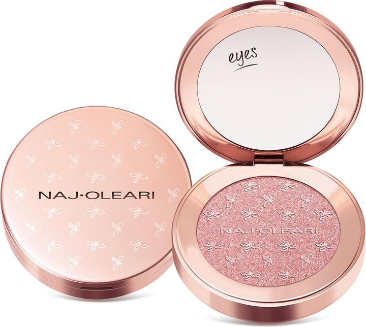Actual product image Naj Oleari Colour Fair Eyeshadow Wet&Dry 05 iridescent pink 2g (iridescent pink)