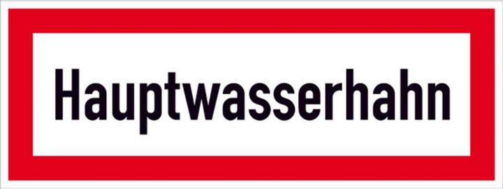 Productafbeelding SafetyMarking Bordje voor de hoofdwaterkraan van de brandweer 29.