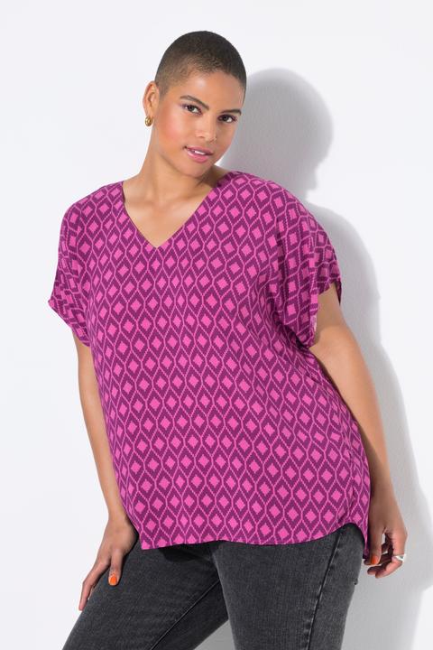 Produktbild Studio Untold Blusenshirt, oversized, Rauten (46, 48)