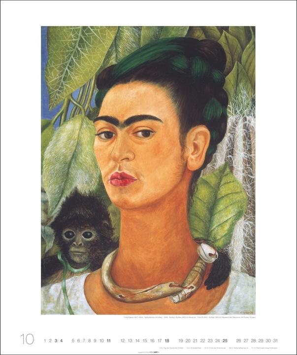 Produktbild Frida Kahlo Edition Kalender 2026 (46 x 55 cm, Deutsch)