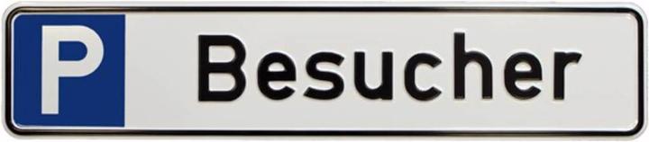 Image du produit SafetyMarking Panneau de stationnement P Visiteur