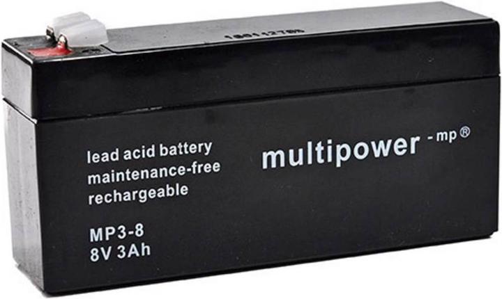 Produktbild Multipower BleiAkku (8 V, 3 Ah)