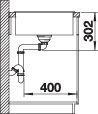 Actual product image Blanco Axia Iii XL 6 S (Fitted sink, 100 cm, 51 cm)