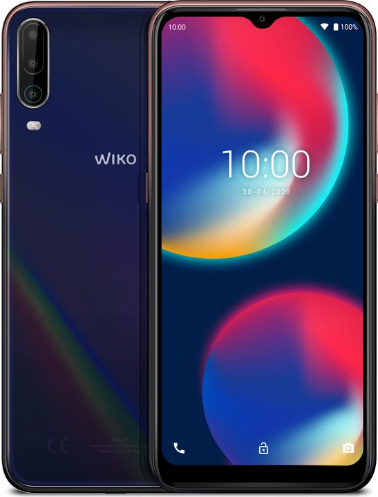 Wiko View 4 (64 GB, Cosmic Blue, 6.52", Dual SIM, 13 Mpx, 4G)