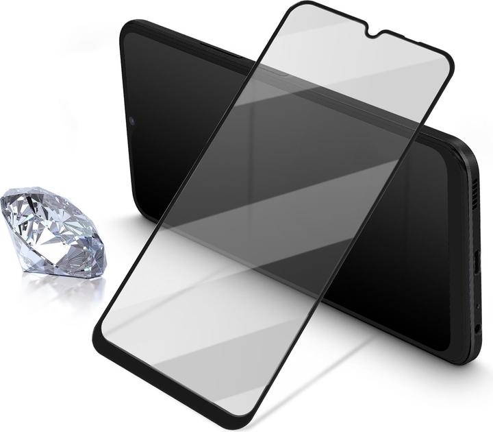 Actual product image Avizar 9H hardness glass screen protector film (1 Piece, Ulefone Armor 10)